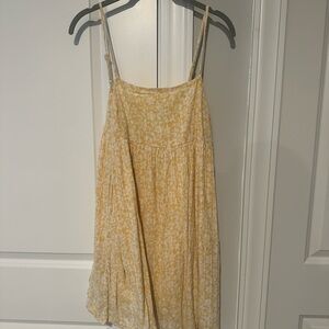 American Eagle Yellow Floral Dress